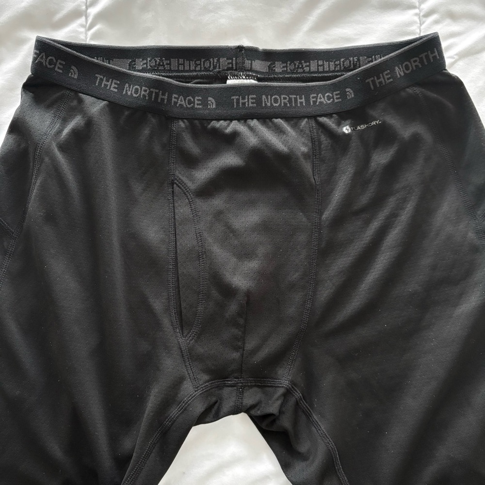 The North Face Black Performance Baselayer Flash Dry Activewear Outdoor Sz M